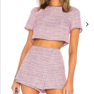 Ella crop top outfit set 2-piece